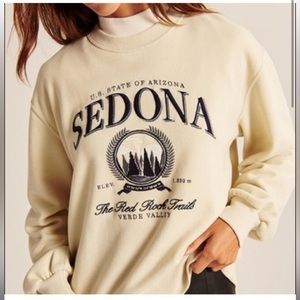 Abercrombie Sedona Crewneck Sweatshirt Size M